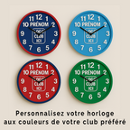 Horloge Club de Football – Le temps aux couleurs du club préféré ⚽