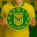 Horloge Club de Football – Le temps aux couleurs du club préféré ⚽